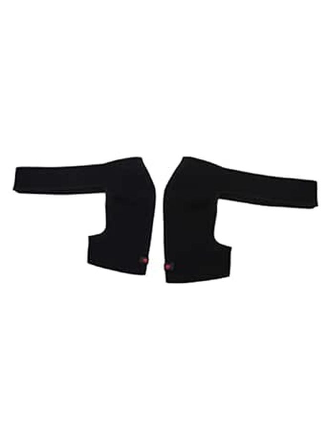 Adjustable Shoulder Support Brace For Women And Men 2 Pack Black For Fitness Yoga Running - Image 1