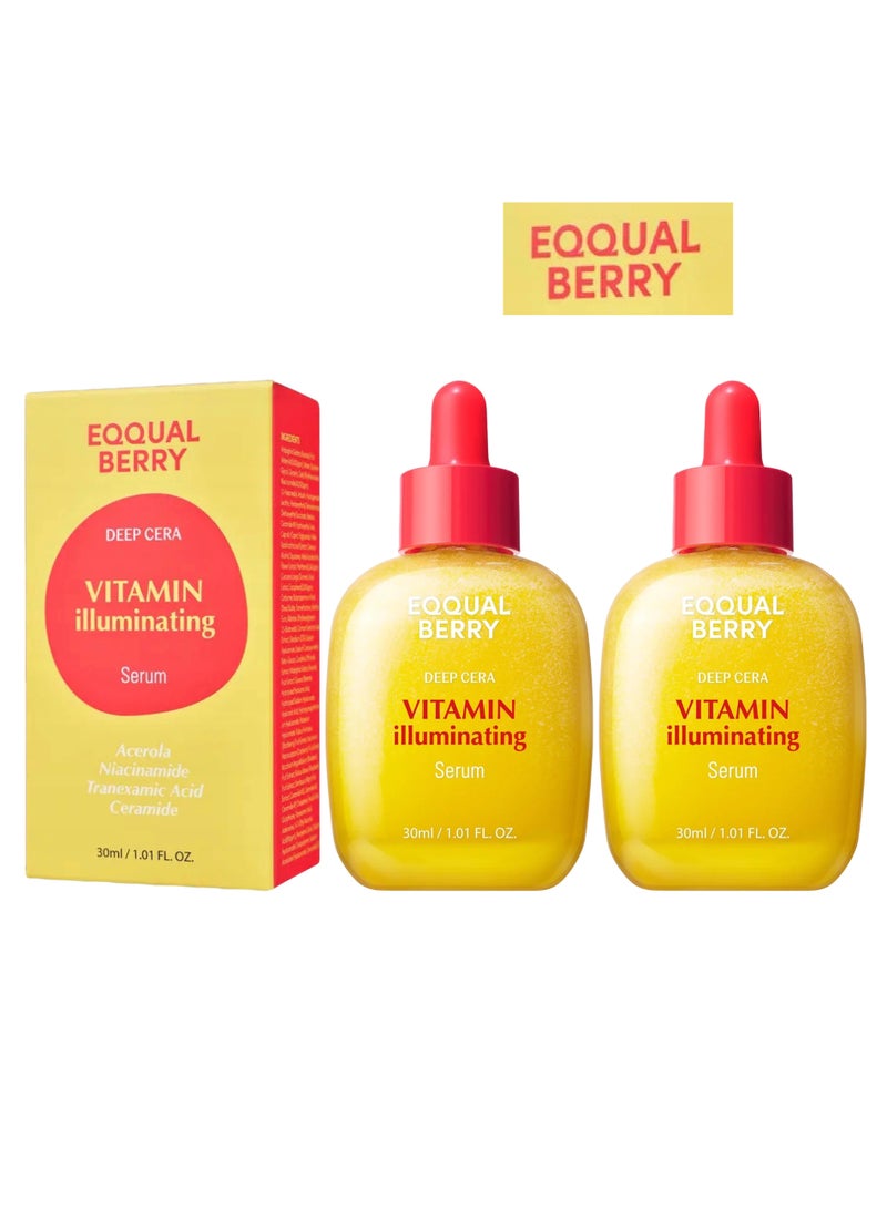 eqqualberry 2-Piece Deep Cera Vitamin Illuminating Serum 30 ml - Image 1