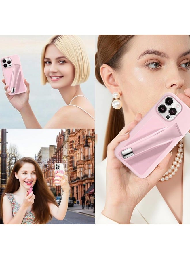 Rookii Lipstick Holder Phone Case,Silicone Holder with Lipgloss Holder for Phone Case with Lipgloss Holder, Adhesive Lip Gloss Balm Phone Card Holder for iPhone and Android, white, Fashion - Image 5