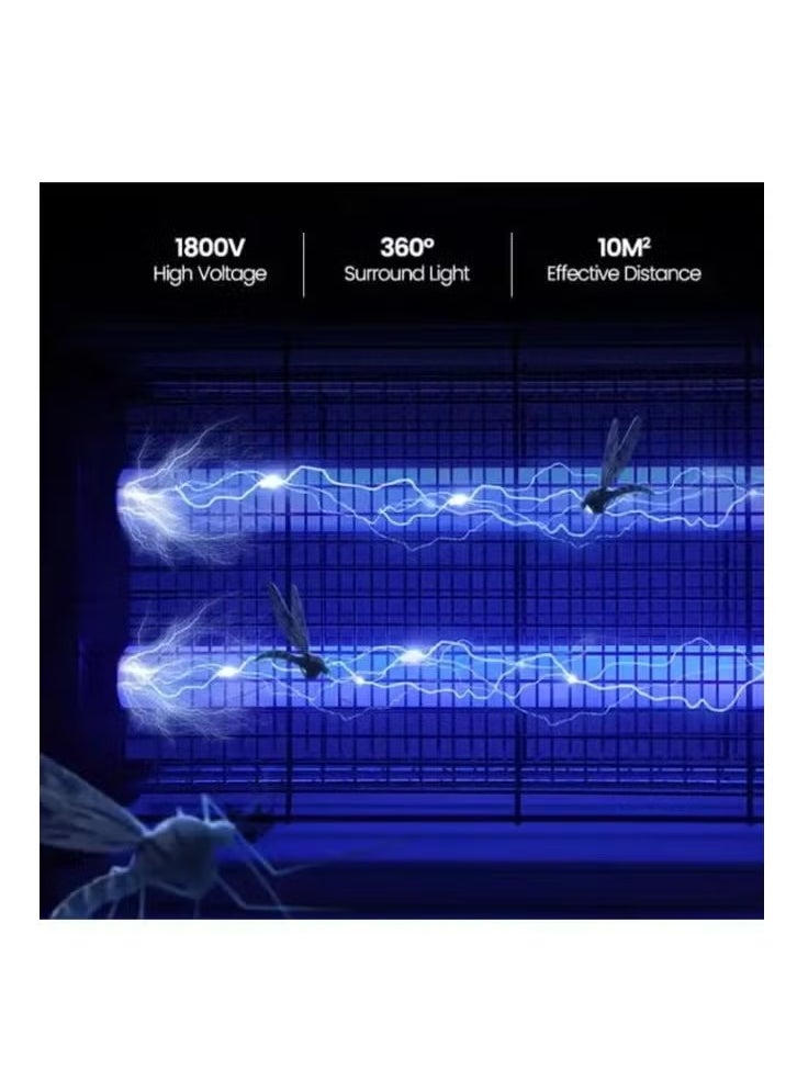 Insect Killer Electric Fly Trap Mosquito killerLamp Fly Bug Insect Zapper Effectively Flying Insects UV Pest Killer for Office Home and Hotel