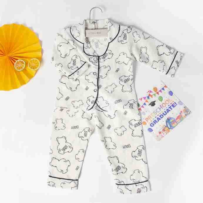 Ca125 Mu Fu Rui Han Fan Chunqiu Children'S Pajamas Satin Cartoon Home Clothes Long Sleeve Suit Fashion - Image 4