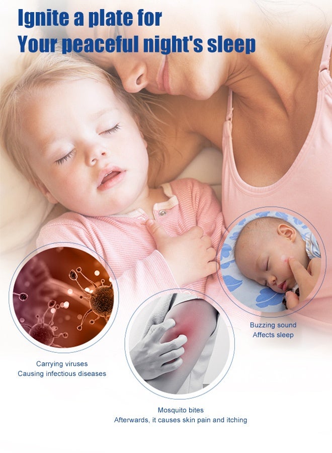 TOPONE 36 Pcs Mosquito Repellent Coils Box for Outdoor Use Camping Patio Deck Hiking - Image 3