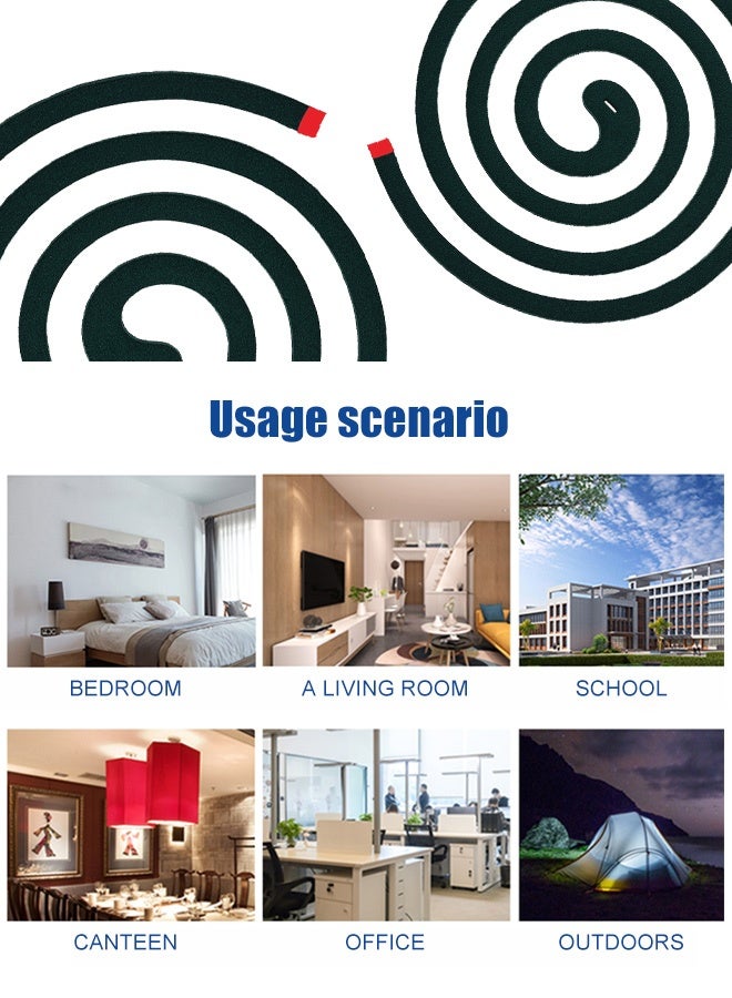 TOPONE 36 Pcs Mosquito Repellent Coils Box for Outdoor Use Camping Patio Deck Hiking - Image 5