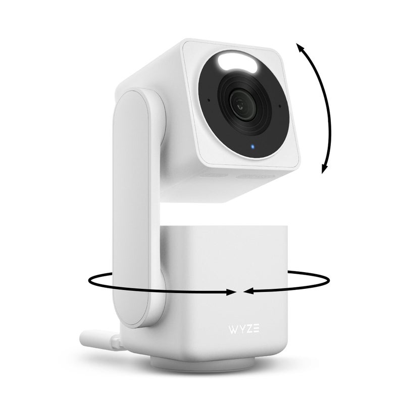 WYZE Cam Pan v4 4K Smart Security Camera AI IndoorOutdoor Cameras for Home Security Baby Pet Color Night Vision 360 PanTilt8 x Digital Zoom 24G 5G Works with Alexa Google Assistant - Image 2