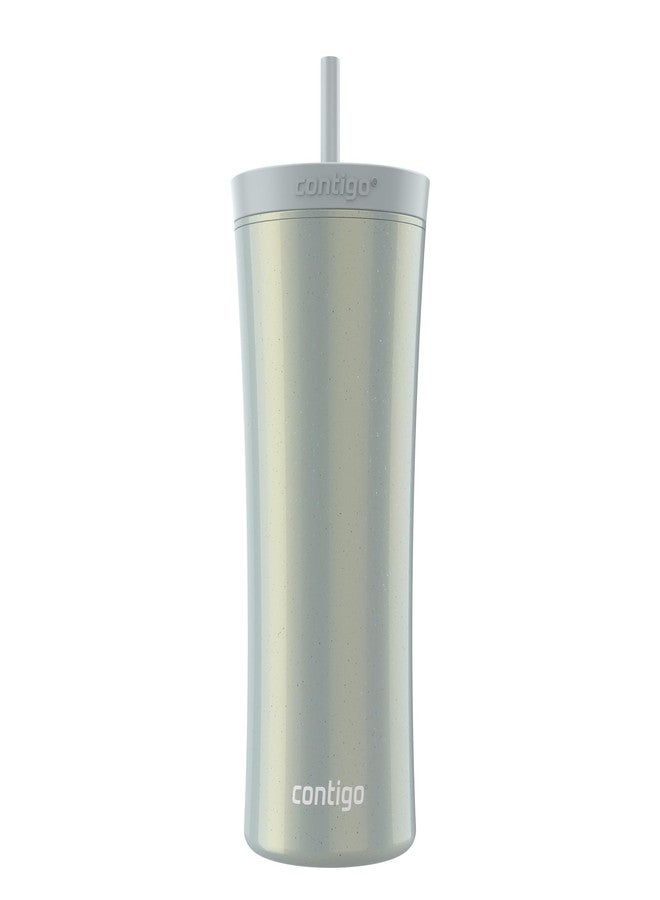 Contigo AUTOCLOSE Shake & Go 20oz Tumbler Macaroon Pearl - Image 1