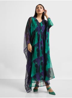 Khizana Printed Kaftan  - Image 1