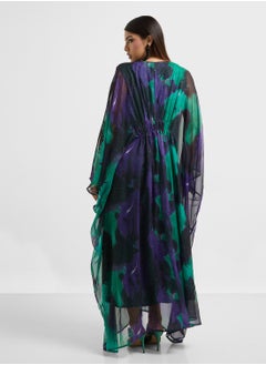 Khizana Printed Kaftan  - Image 2