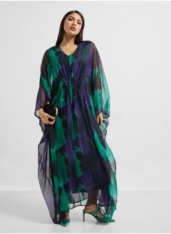 Khizana Printed Kaftan  - Image 4