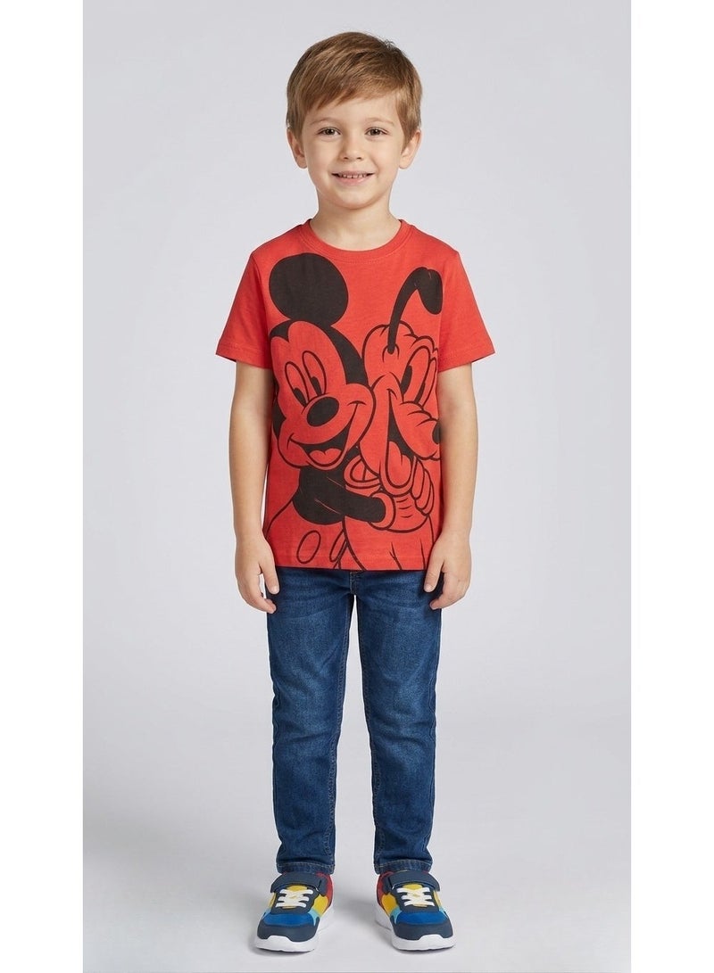 Disney Mickey Mouse Boy T-Shirt 100%cotton by kids tv - Image 2