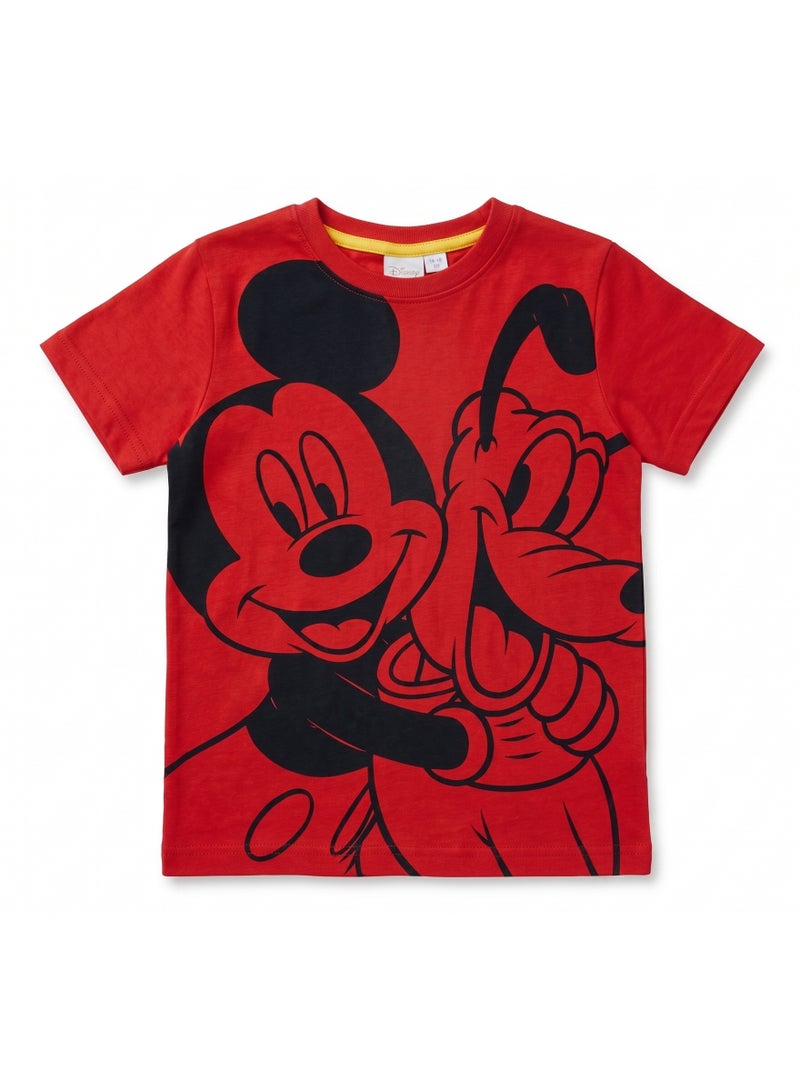 Disney Mickey Mouse Boy T-Shirt 100%cotton by kids tv - Image 1