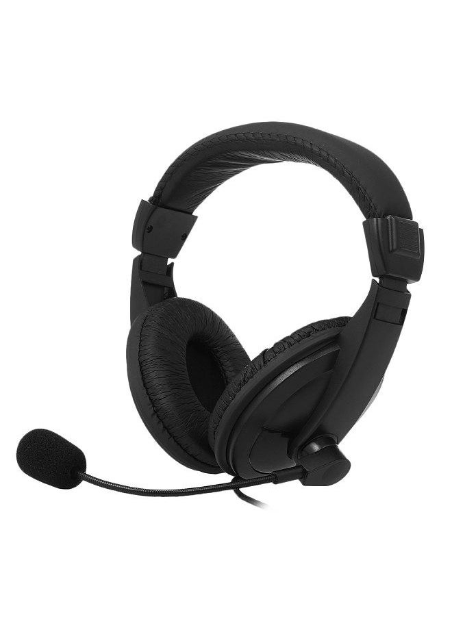 Generic - PTT VOX Earpiece with Microphone Walkie Talkie Headset Over Ear Radio Headphones Noise Reduction Two Pin K Plug for Kenwood for BAOFENG UV-5R 888S for Retevis H-777 2-way Radio Black - Image 1