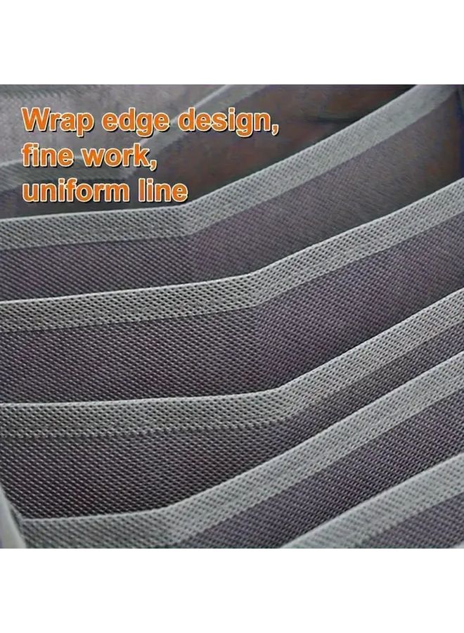 Foldable Closet Organizer Box Hand Washable 7 Grids L Drawer Divider For Pants Jeans - Image 3