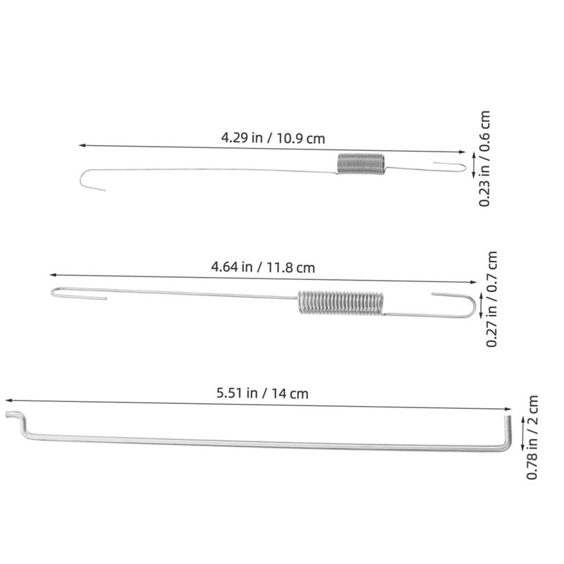 2 Sets Generator Throttle Return Spring Kit Speed Control Springs for Gasoline Engine Easy Installation - Image 3