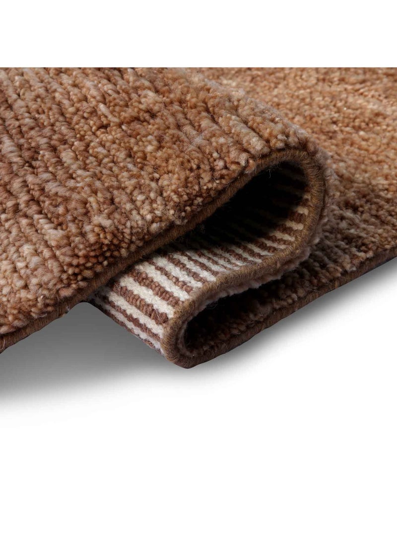 HERITAGE -WOOL RUG- 150X230 CMS- BROWN - Image 2