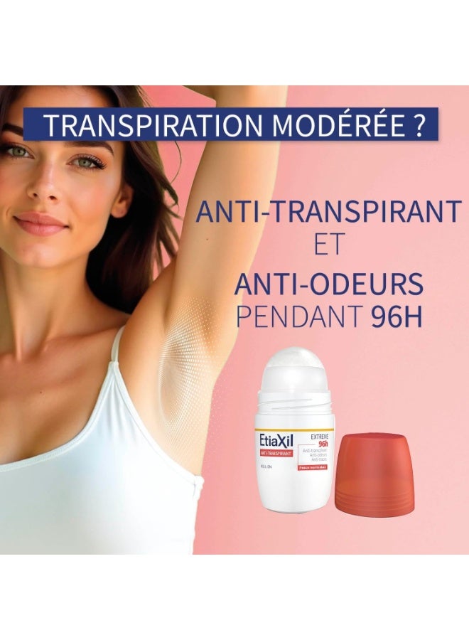 إتياكسيل إيتياكسيل مضاد للتعرق إكستريم 96 ساعة، عبوة من قطعتين × 50 مل - Image 4