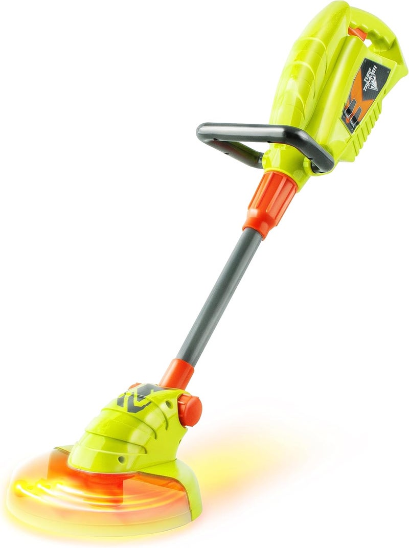 Lanard Tuff Tools: Weed Trimmer - Kids Lights & Sound Toy, Mega Yard Tool, Realistic Action Yard Work Toy, Battery Powered, Ages 3+ - Image 1