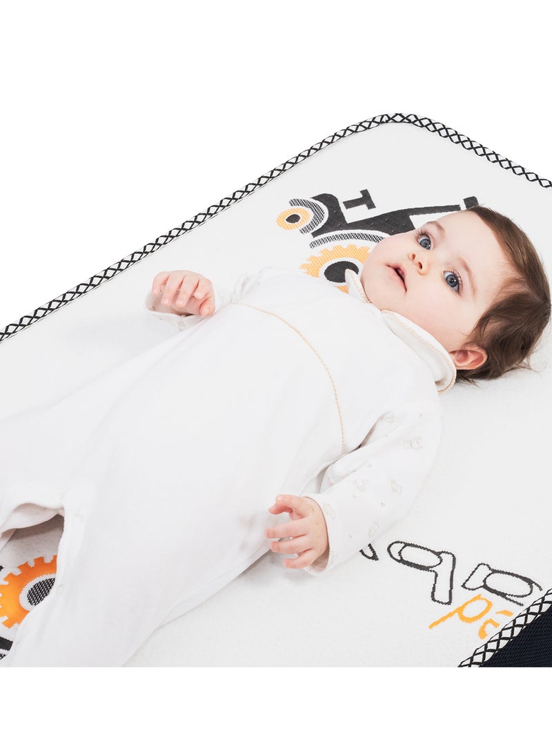 Moon Comfy Baby Mattress-70x140x12 cm - Image 5