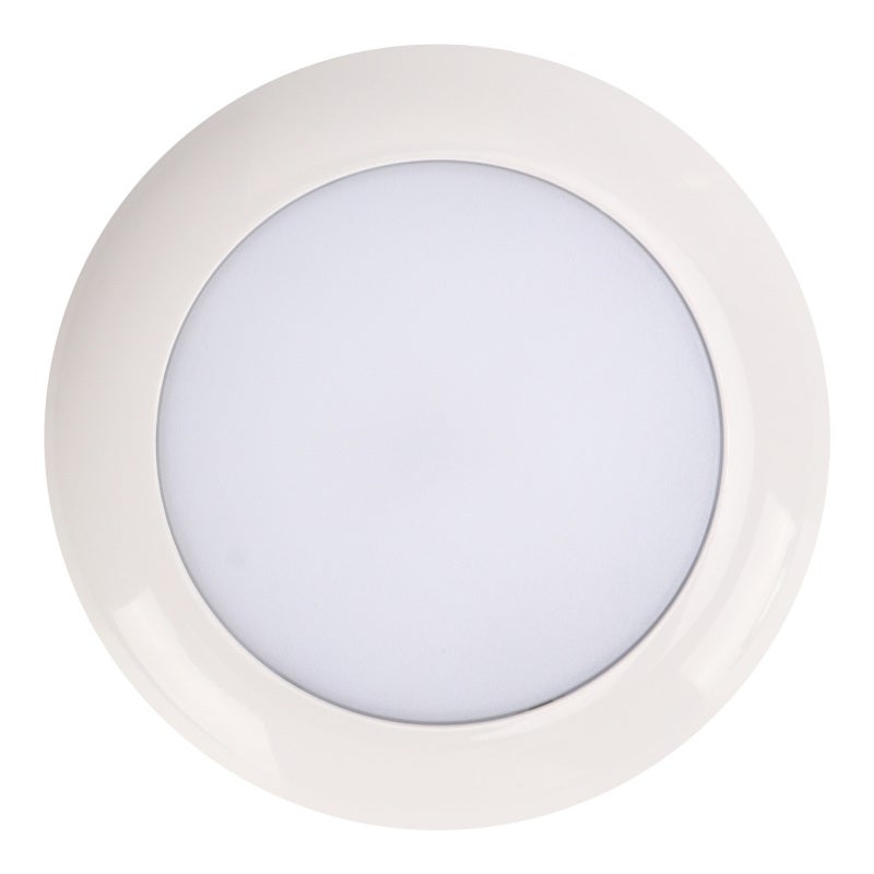 LED RV Panel Light 152MM 5.2W 12V Interior Light - Waterproof Ultra Thin 6500K White Dome Light for RV Bathroom - Image 1