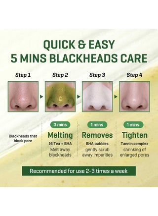Bye Bye Blackhead 30 Days Miracle Green Tea Tox Bubble Cleanser, 4.23 Oz Packaging May Vary Clear 120grams - view 5
