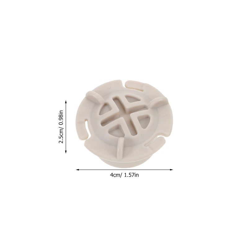 4 Pieces Gray Plastic Slide Screw Caps 2.6mm Inner Diameter Bolt Covers For Playroom Slide Attachment Replacement - Image 3