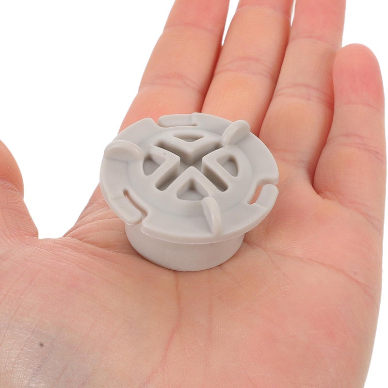 4 Pieces Gray Plastic Slide Screw Caps 2.6mm Inner Diameter Bolt Covers For Playroom Slide Attachment Replacement - Image 5
