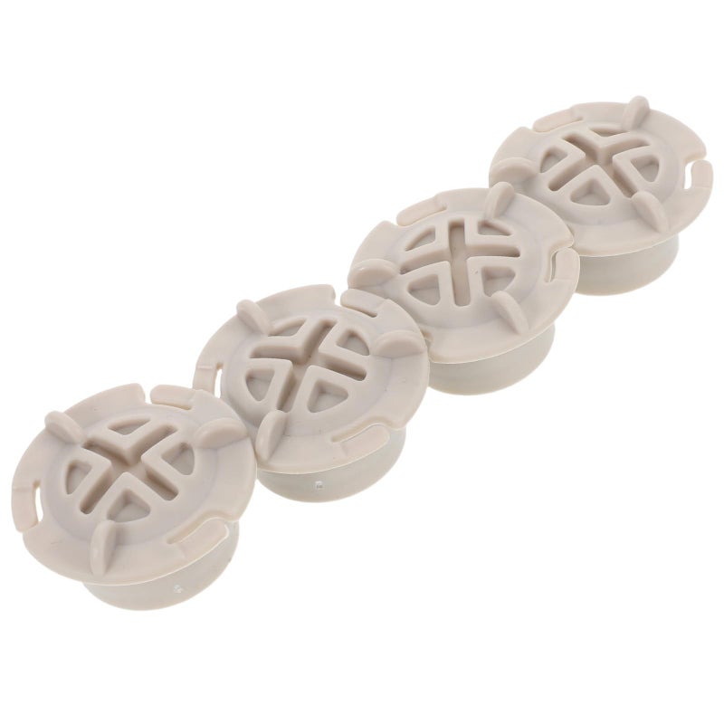 4 Pieces Gray Plastic Slide Screw Caps 2.6mm Inner Diameter Bolt Covers For Playroom Slide Attachment Replacement - Image 2