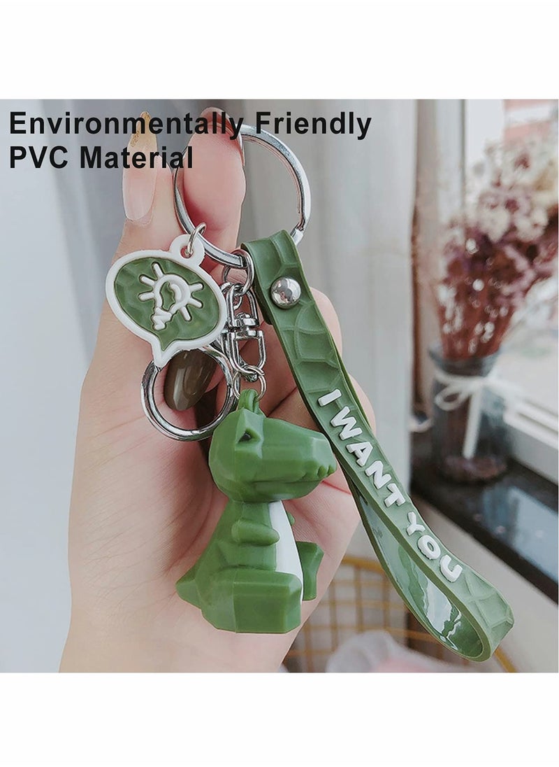 Excefore - 2Pcs Animal Keychain Cartoon  Keychain Accessories For Car Keychain Ring, Keyring Bag Charm Gift, Ladies & Children - Image 1