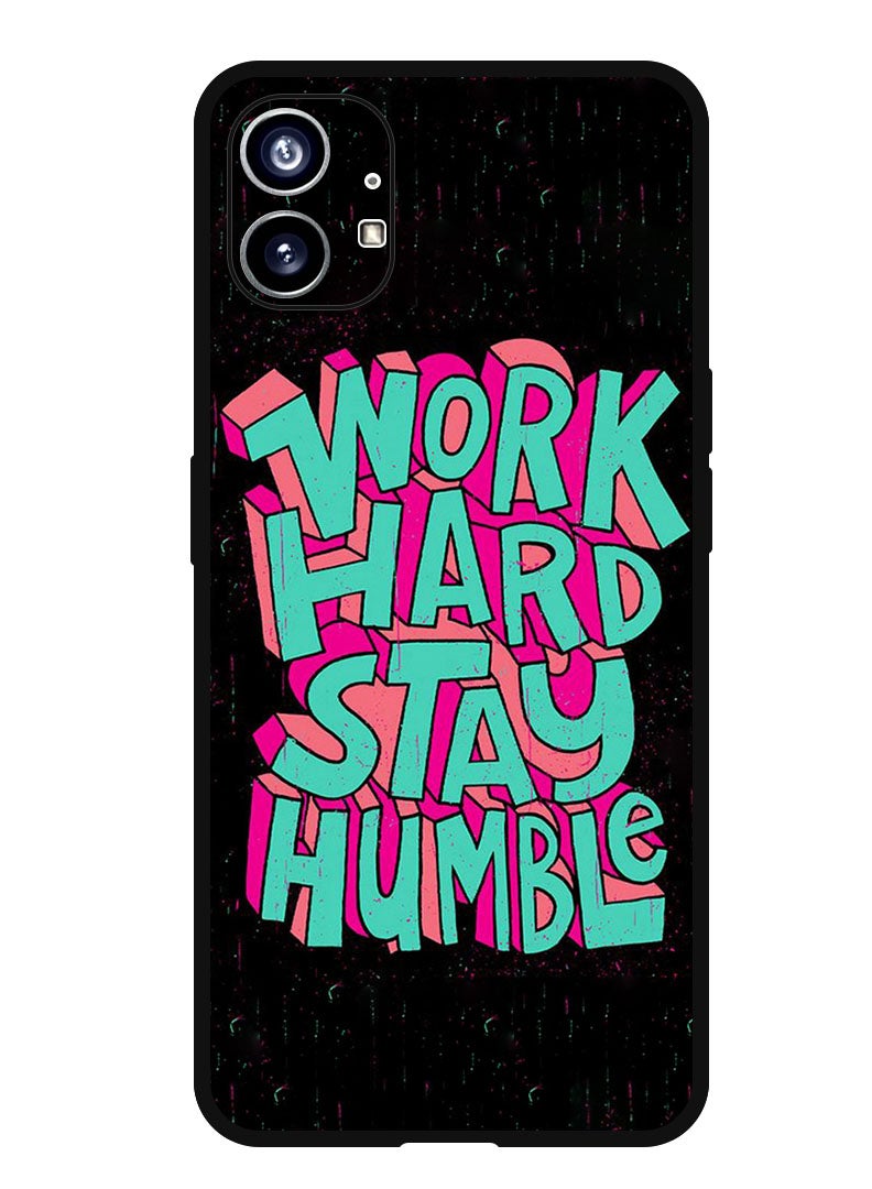 Theodor Protective Case Anti Scratch Shock Proof Bumper Cover For Nothing Phone 1 Work Hard - Image 1