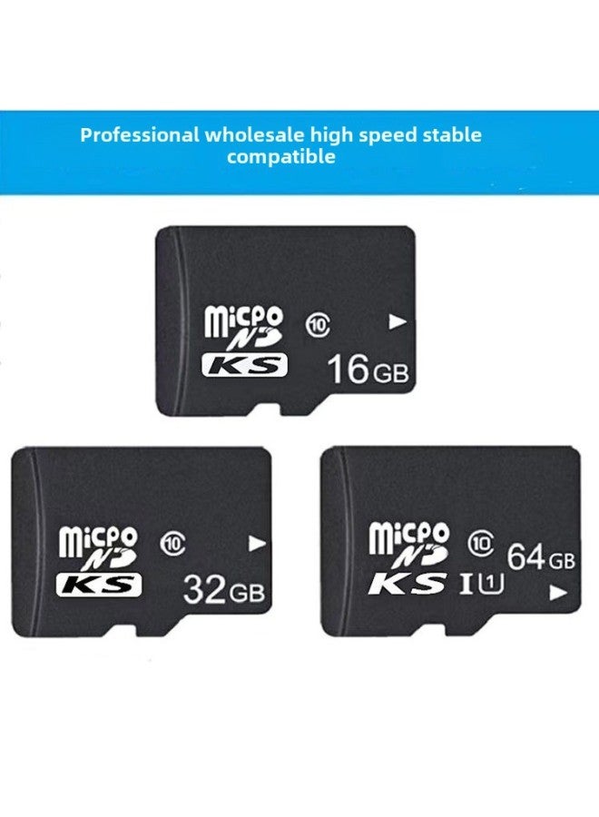 Direct 8g Memory Card 16Gtf Card 4gTF Card 64g High Speed C10 Mobile Phone Storage Card 128g Wholesale-Color:Black-Capacity:16gb-c10 Fixed Version U3 - Image 3