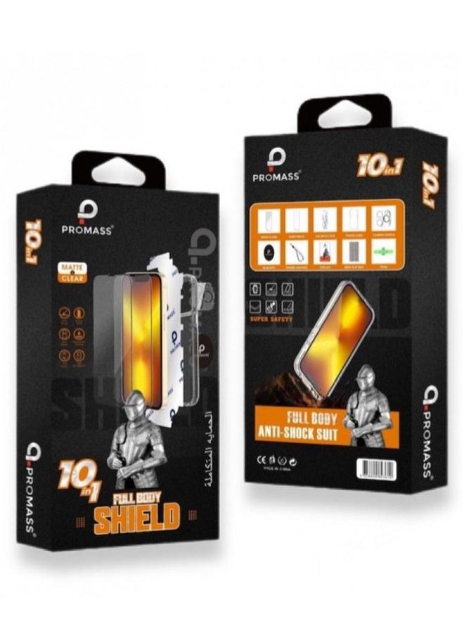 PROMASS Samsung Galaxy S23 phone protection package of 10 pieces - Image 1