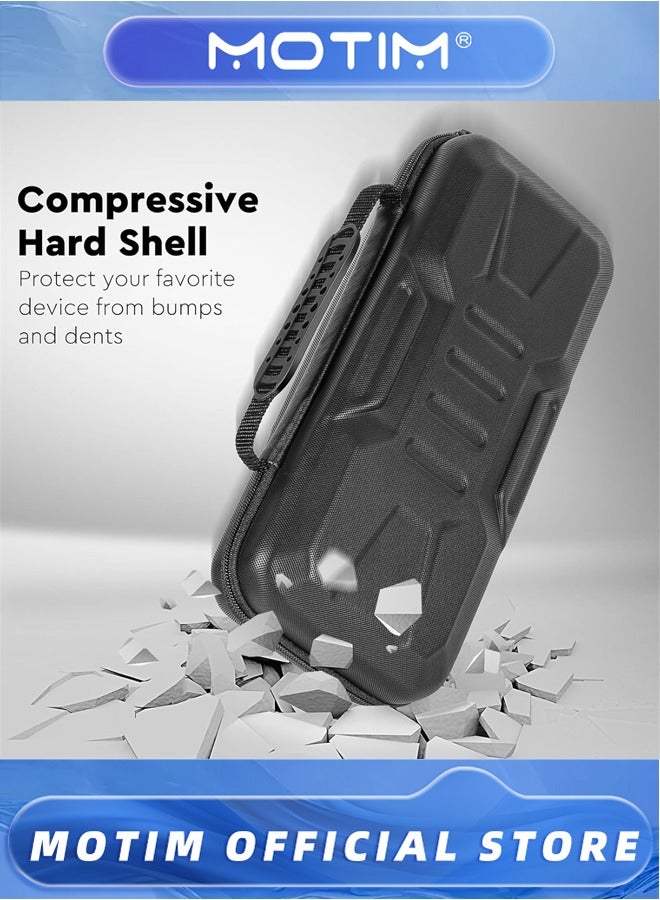 موتيم حقيبة حمل، حقيبة تخزين محمولة للسفر، حافظة حماية كاملة لجهاز PS5 Portal، أسود - Image 2