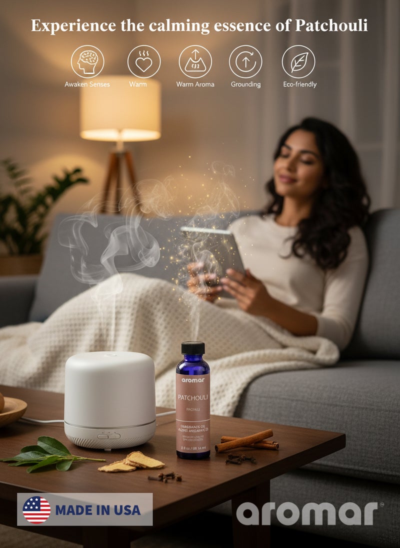 Aromar Spa Aromatic Oil – Patchouli Fragrance, 59.15ml - Image 5