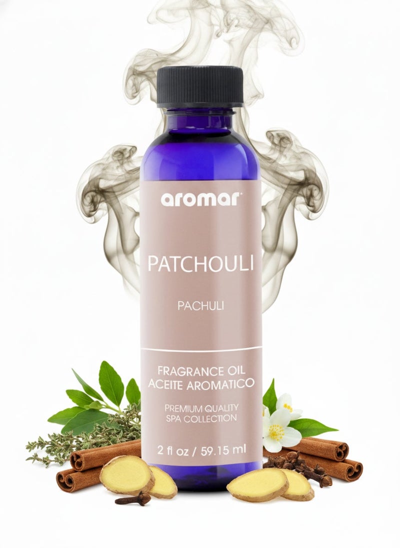 Aromar Spa Aromatic Oil – Patchouli Fragrance, 59.15ml - Image 1