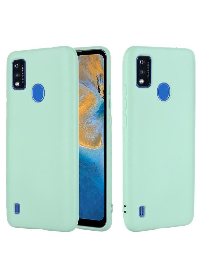 erorex Case For ZTE Blade A51 2021 Pure Color Liquid Silicone Shockproof Full Coverage Phone Case - Image 2