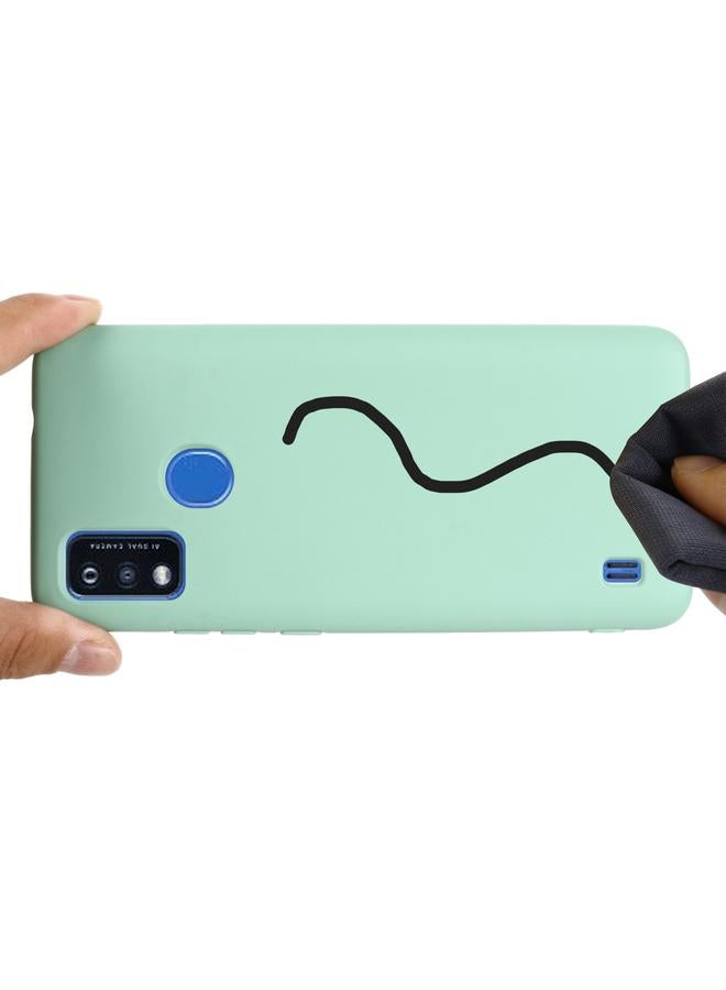 erorex Case For ZTE Blade A51 2021 Pure Color Liquid Silicone Shockproof Full Coverage Phone Case - Image 5