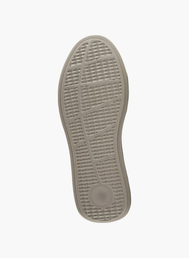 U.S. Polo Assn. U.S. Polo Assn Men's Logo Detail Sneakers with Lace-Up Closure