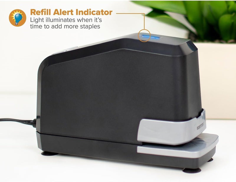 Bostitch B8EVALUE B8 Impulse 45 Electric Stapler, 45-Sheet Capacity, Black - Image 5