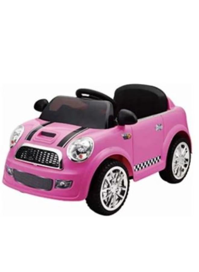 Mini Cooper Car 12V -Pink 6088 - Image 1