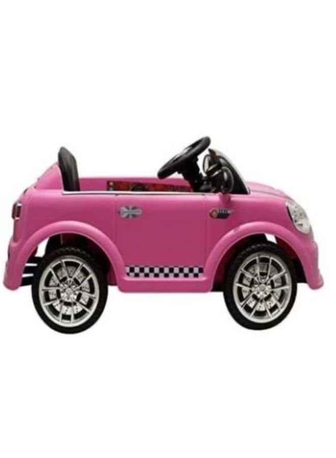 Mini Cooper Car 12V -Pink 6088 - Image 3