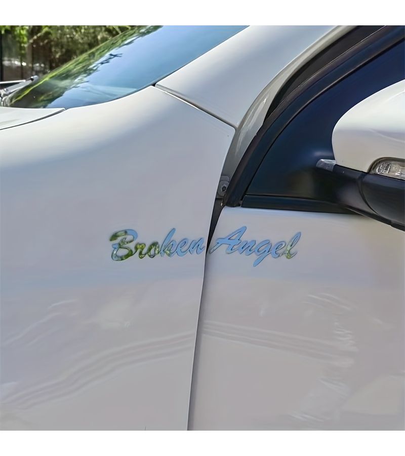 Font 2 Customizable Letter Car Badge Stainless Steel Emblem Durable Metal Gift for Auto - Image 5