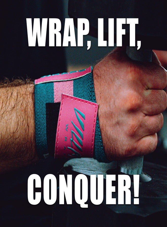 TUFF Villain 16" Wrist Wraps for Weightlifting & Powerlifting - Adjustable Support Straps for Men and Women - Ideal for Strength Training, CrossFit, Bodybuilding - Durable Comfort to Eliminate Wrist Pain - Image 5