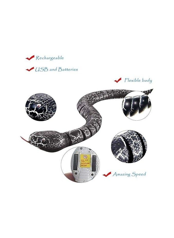 Electric RC Snake Simulation Remote Control- Multi Color - Image 2