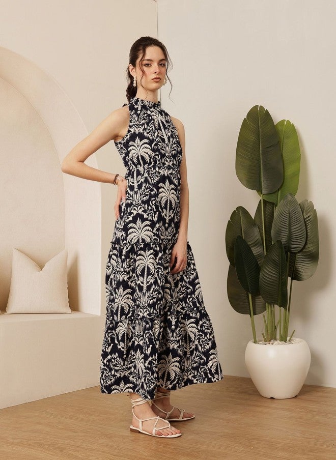 STREET 9 فستان ماكسي بطبعة زهور للنساء - Image 3