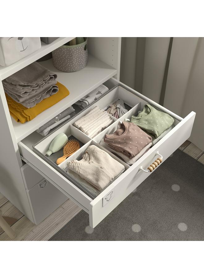 Zaboon Organiser, White/Grey, 50X35X9 Cm - Image 4