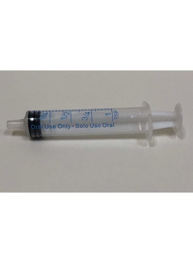 Easy Glide 5ml 5cc Oral Syringe, Luer Slip, Caps Included, Great for Oral Medicine and Home Care, 10 Count - Image 3