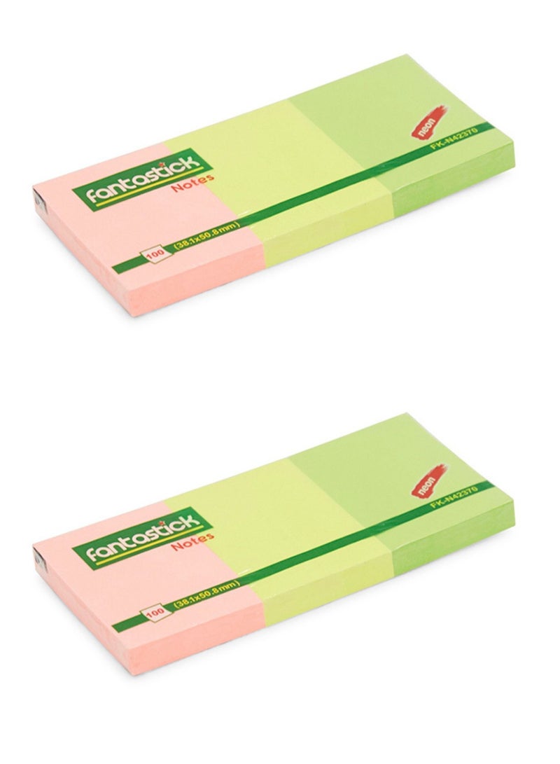 فانتاستيك 200 قطعة من الورق 3 ألوان متعدد الألوان - Image 1