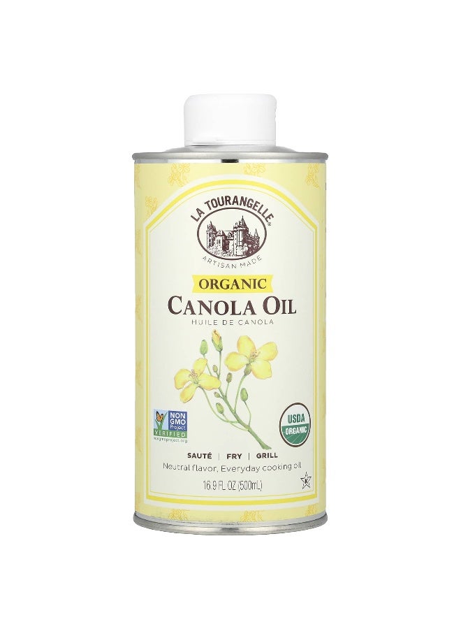 La Tourangelle La Tourangelle, Organic Canola Oil, 16.9 fl oz (500 ml)  - Image 1