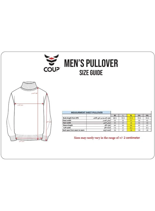 Coup Mens - Casual Sweater With Long Sleeves