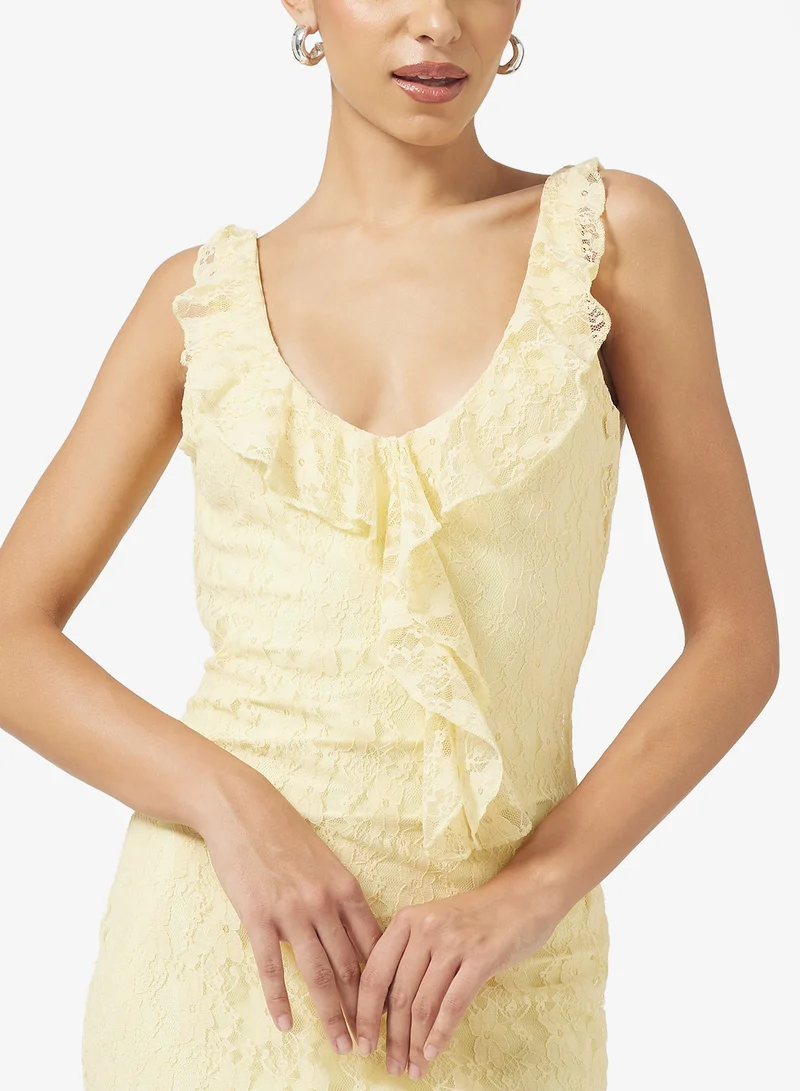 Ginger Lace Bodycon Dress