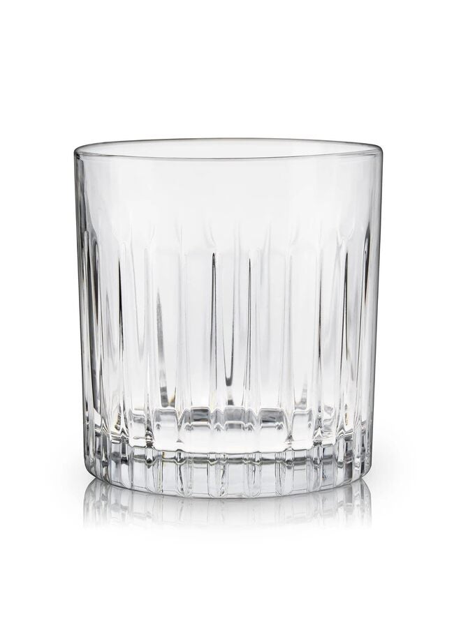 Set 4PCS glass, 285ml crystal clear water cup for cocktails, juices, iced coffee, perfect for family bars, parties and gifts - Image 3